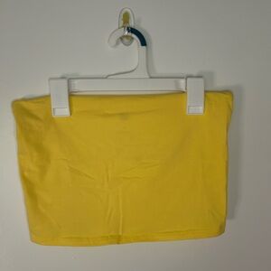 Yellow Tube Top